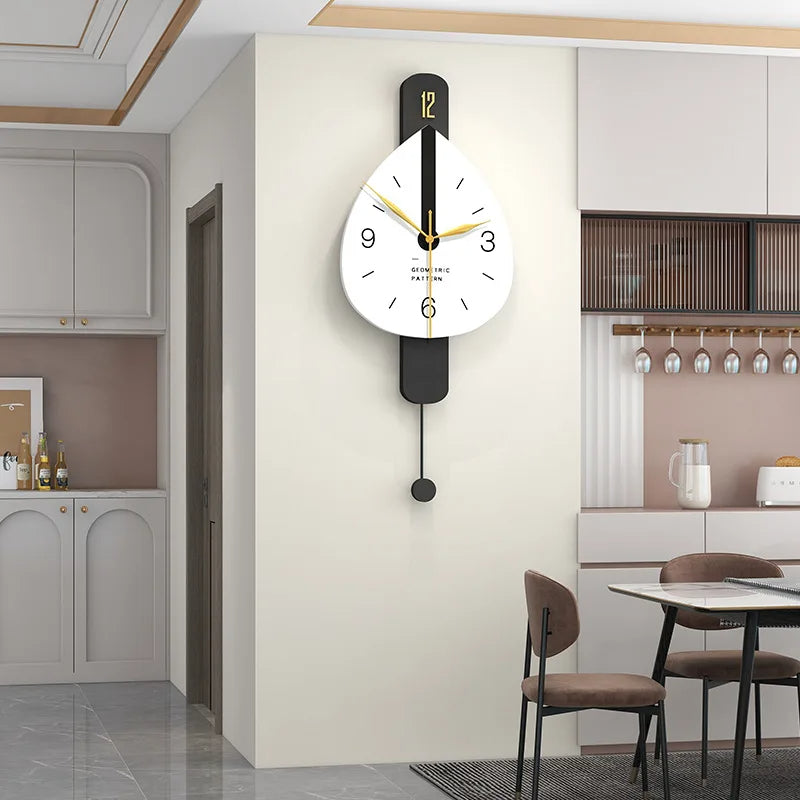 Decent And Creative Wall Clock for Living Room, Bedroom New Fashion Style 2024