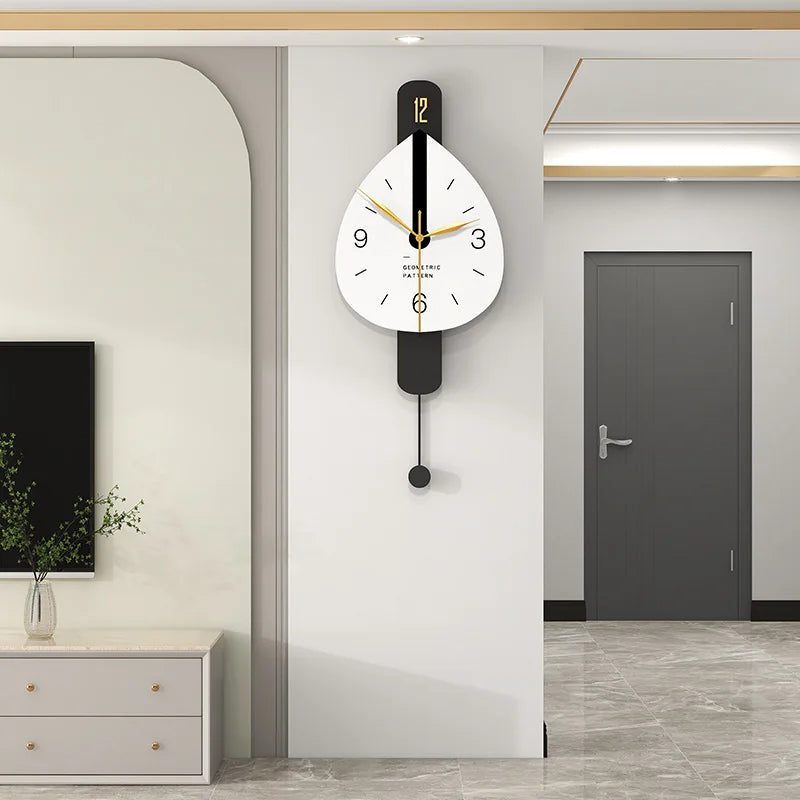 Decent And Creative Wall Clock for Living Room, Bedroom New Fashion Style 2024