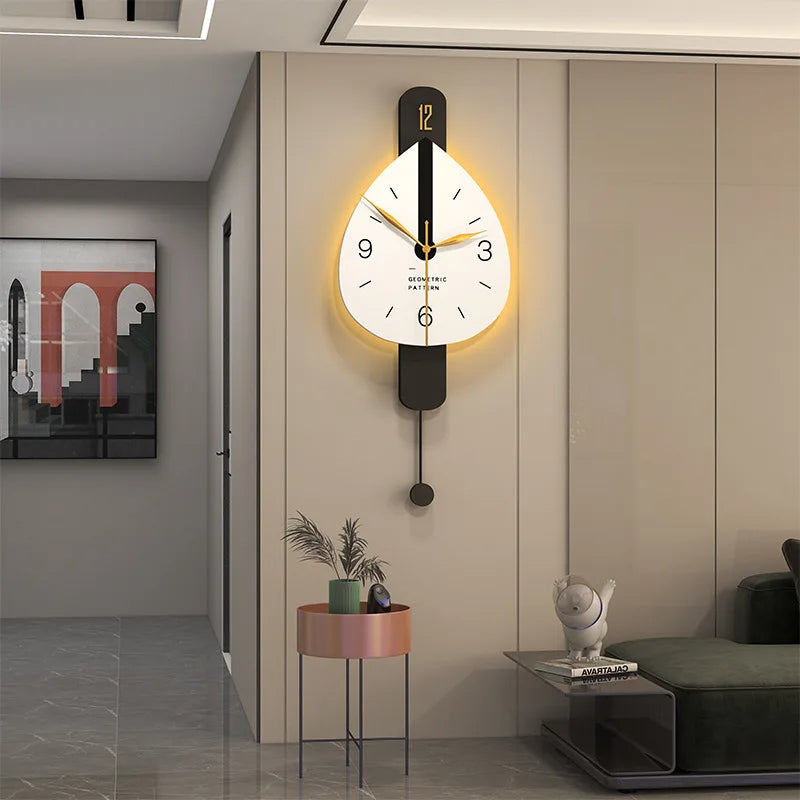 Decent And Creative Wall Clock for Living Room, Bedroom New Fashion Style 2024